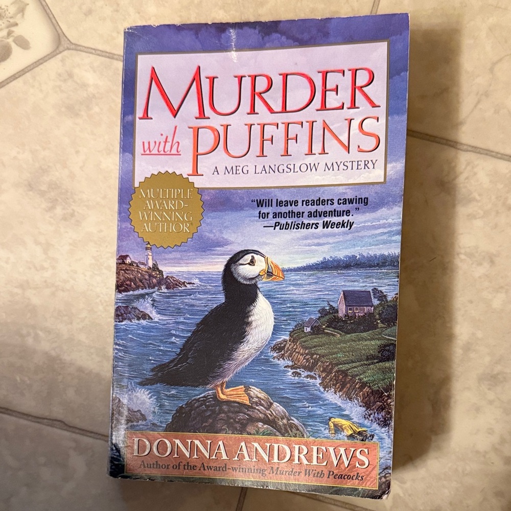 Murder with Puffins Book